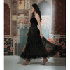 Black Shimmer Boho Maxi Dress - Rajni Collection