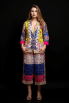 Blazer Set Multicolor Boho Fusion Printed - Rajni Collection