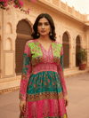 Bohemian Bandhani Printed Short Dress - Rajni Collection