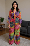 Co - ord Set Bandhini Boho Vibe Multicolor - Rajni Collection