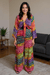 Co - ord Set Bandhini Boho Vibe Multicolor - Rajni Collection