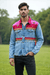 Embellished Denim Fusion Jacket with Rajasthani - Rajni Collection