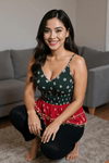 Festive Boho Tassel Peplum Top - Rajni Collection