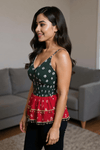 Festive Boho Tassel Peplum Top - Rajni Collection