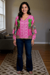 Gulabi Fusion Boho Top - Rajni Collection