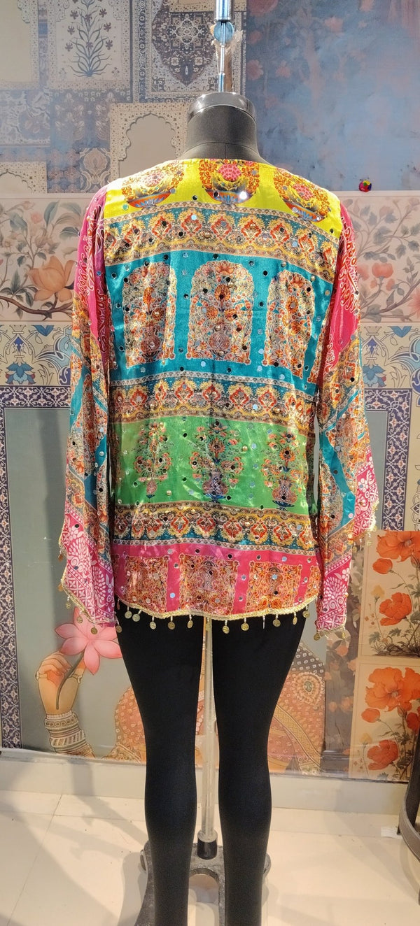 Gulabi Fusion Boho Top - Rajni Collection