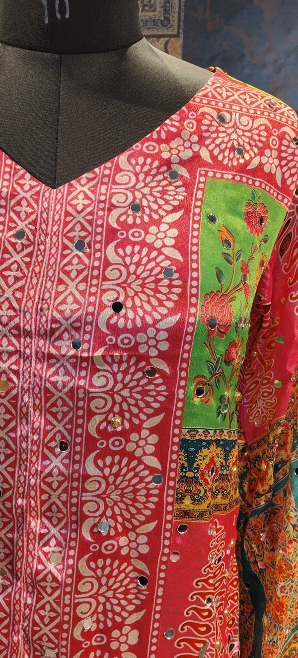 Gulabi Fusion Boho Top - Rajni Collection