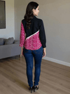 Half & Half Panelled Shirt - Rajni Collection