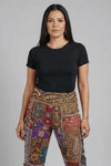 Handcrafted Patchwork Embroidered Palazzo Pants - Rajni Collection