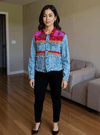 Handmade Boho Patchwork Jacket – Ethnic Denim Fusion - Rajni Collection