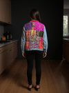 Handmade Boho Patchwork Jacket – Ethnic Denim Fusion - Rajni Collection