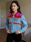 Handmade Boho Patchwork Jacket – Ethnic Denim Fusion - Rajni Collection