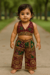 Mini Blouse & Pants Set Kidswear - Rajni Collection