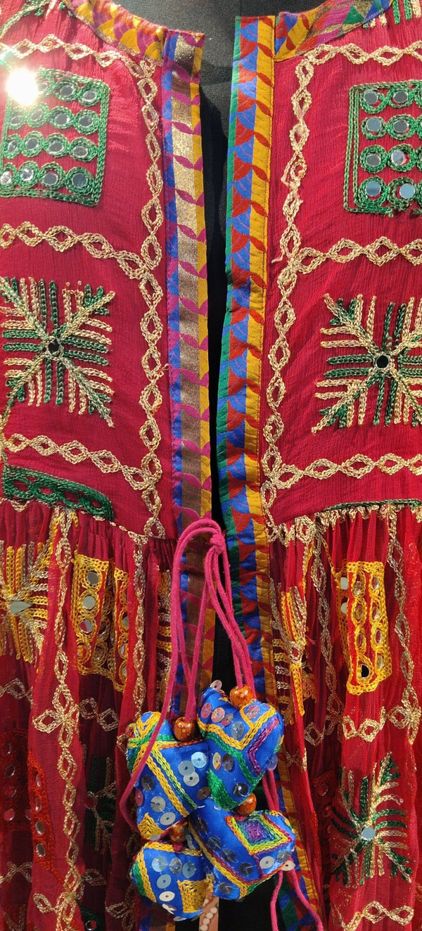 Phulkari Embroidered Boho Top - Rajni Collection