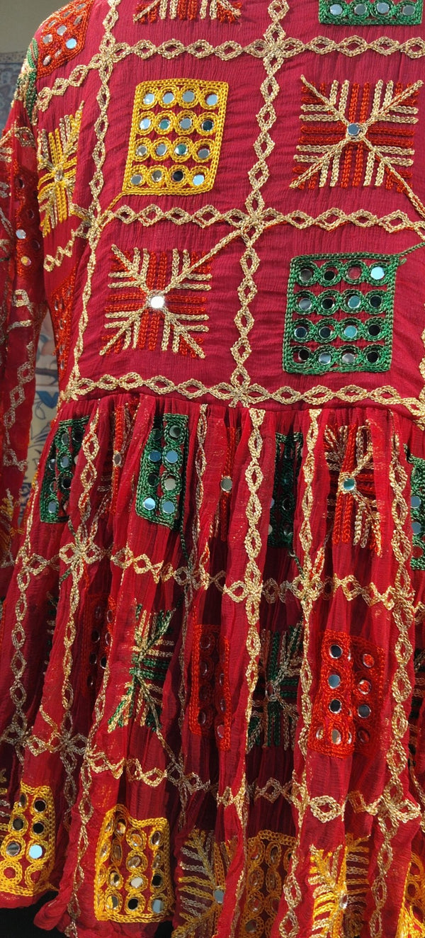 Phulkari Embroidered Boho Top - Rajni Collection