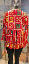 Phulkari Embroidered Boho Top - Rajni Collection