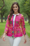 Phulkari Embroidered Boho Top