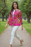 Phulkari Embroidered Boho Top