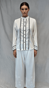 Pure Charm – White Casual Wear Top - Rajni Collection