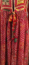 Rani Bandhej Phulkari Shrug - Rajni Collection