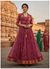 Rani Bandhej Phulkari Shrug - Rajni Collection