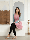 Two - Tone Shimmer Tunic with Sequin Detailing – Festive Fusion Wear - Rajni Collection