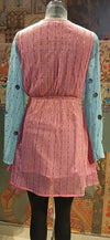 Two - Tone Shimmer Tunic with Sequin Detailing – Festive Fusion Wear - Rajni Collection