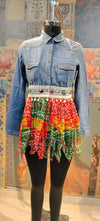 Umbrella Denim Shirt - Rajni Collection