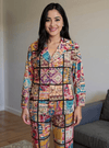 Vibrant Boho Artisanal Twin Set with Mirrorwork & Patch Embroidery - Rajni Collection