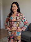 Vibrant Boho Artisanal Twin Set with Mirrorwork & Patch Embroidery - Rajni Collection