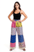 White Dazzle Pant Patchwork Hand Embroidery - Rajni Collection