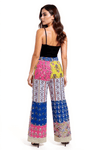 White Dazzle Pant Patchwork Hand Embroidery - Rajni Collection