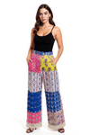 White Dazzle Pant Patchwork Hand Embroidery - Rajni Collection