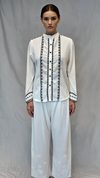 Pure Charm – White Casual Wear Top