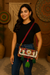 Multicolor bandhini bag