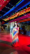 Rainbow Bandhani Skirt & Blouse Set