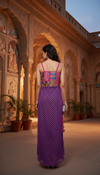 Royal Purple Shrug Suit