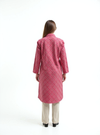 RosyEase – Cotton Pink Kurta with Pockets