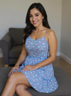 Blue Midi Dress for Women | Casual & Partywear