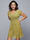 Yellow Midi Dress for Women | Casual & Summer Style