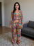 Vibrant Boho Artisanal Twin Set with Mirrorwork & Patch Embroidery