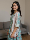 Floral Printed Anarkali Kurta Set – Elegant Ethnic Wear for Women