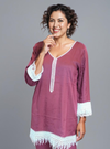 Pink Kurta Set with Flared Sleeves – Elegant & Comfortable Ethnic Wear