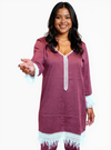 Pink Kurta Set with Flared Sleeves – Elegant & Comfortable Ethnic Wear
