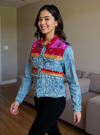 Handmade Boho Patchwork Jacket – Ethnic Denim Fusion