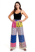 White Dazzle Pant Patchwork Hand Embroidery
