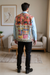 Men’s Denim Jacket with Jaipuri Patchwork & Hand Embroidery Detailing