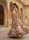Royal Rajasthani Handcrafted Mirror Work Lehenga