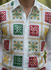 Phulkari Handcrafted White Shirt