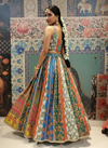 Multicolor Patchwork Embroidered Lehenga Set
